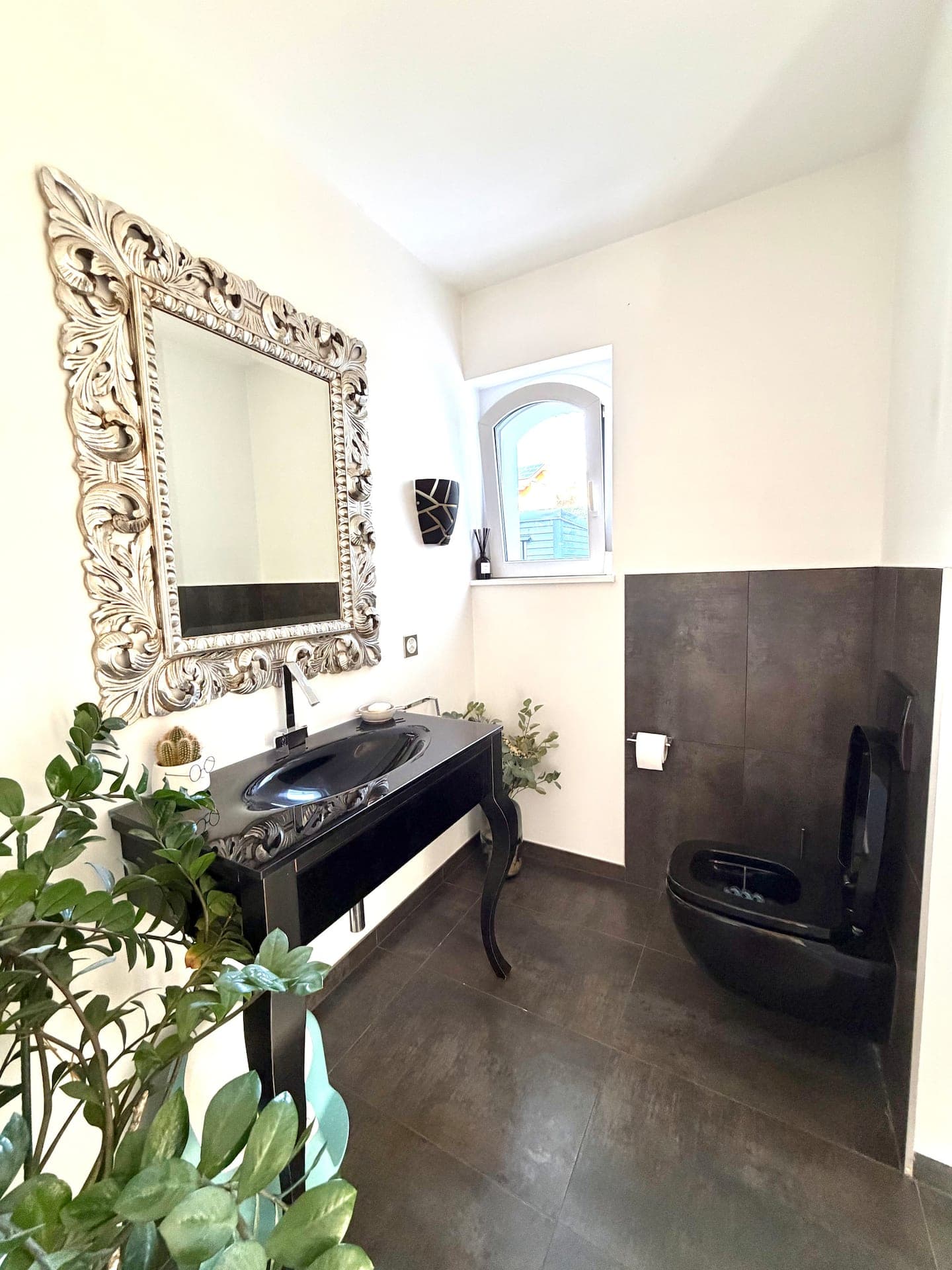 Toilet with sink