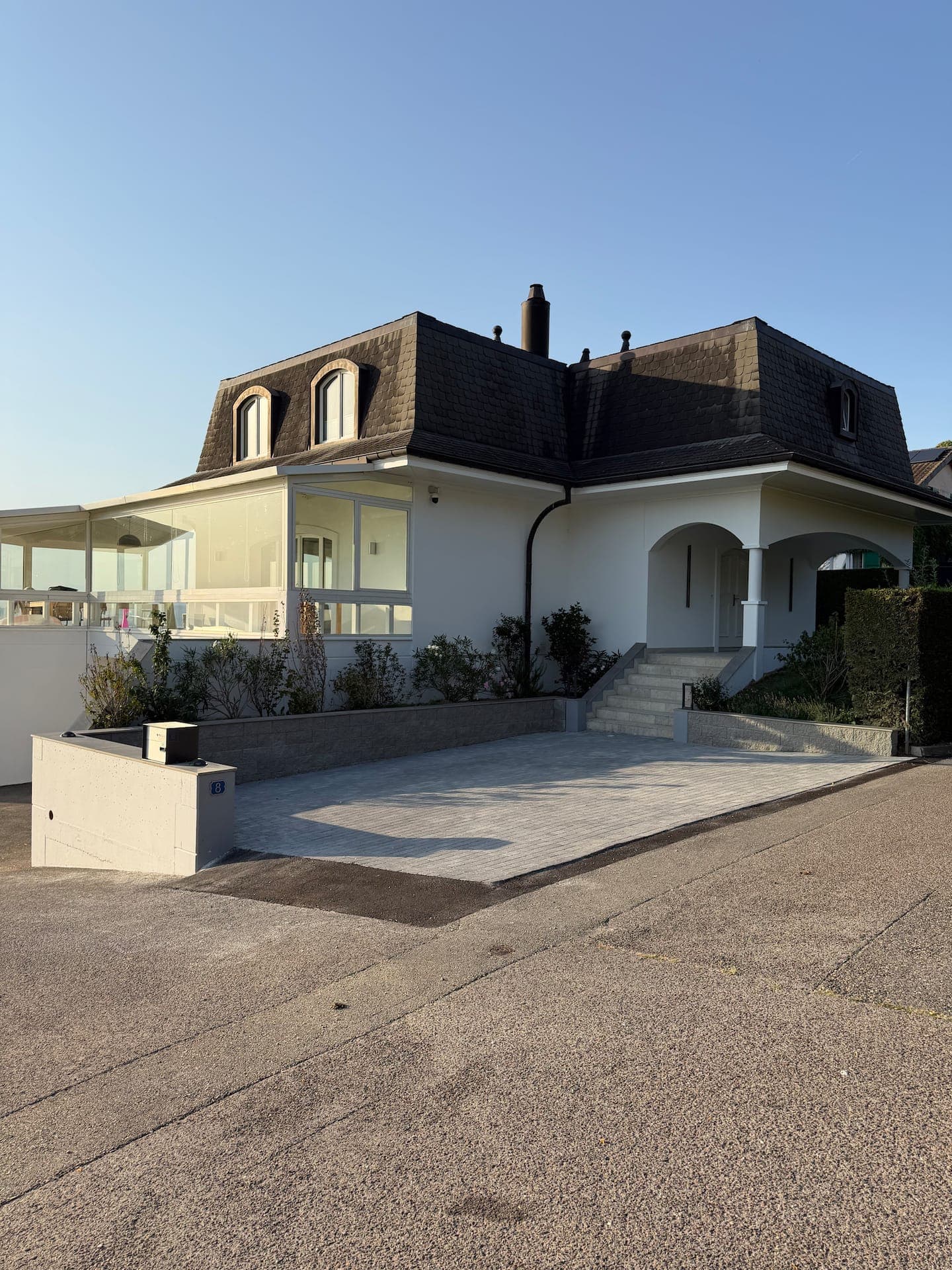Entrance courtyard